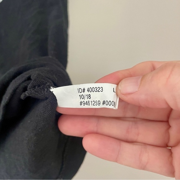 🎯3/$10 Express One Eleven Get It Girl Crewneck Graphic Tee Large Black Cotton - Picture 5 of 6